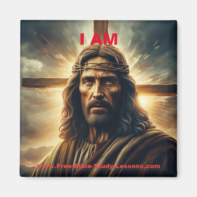 Ich BAM Jesus Magnet (Vorne)