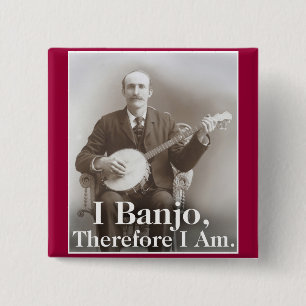 Ich Banjo Knopf Button