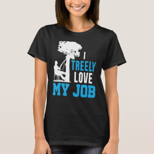 Ich baue meine Job Logger Lumberjack Liebe T-Shirt