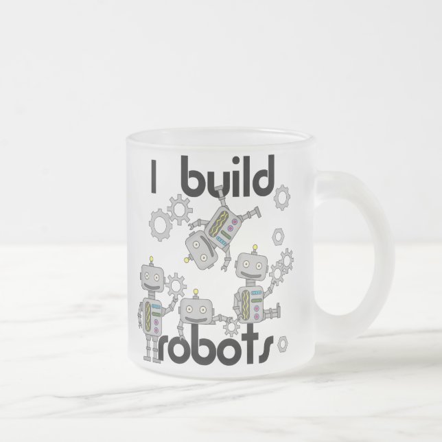 Ich baue Roboter Mattglastasse (Rechts)