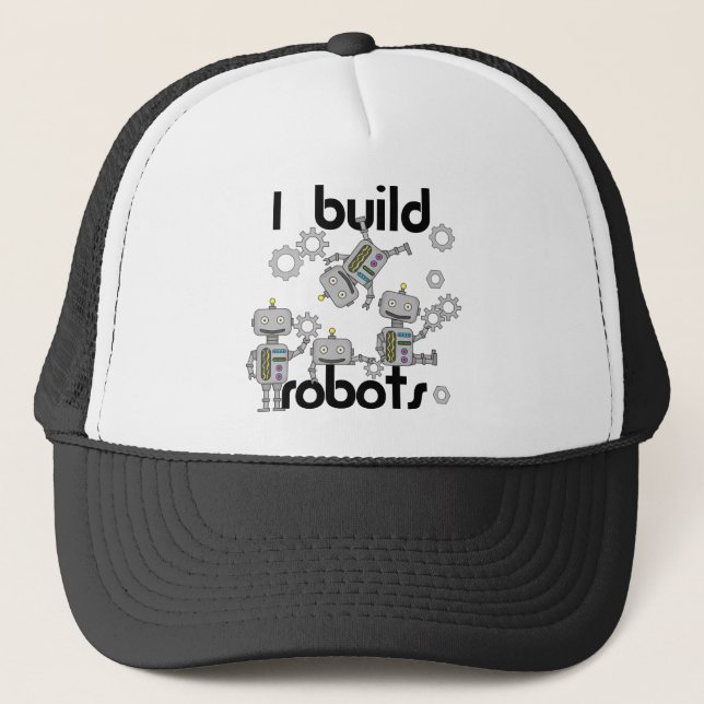 Ich baue Roboter Truckerkappe (Vorderseite)