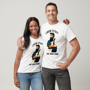 Ich baue Zeug - Gärtner-T - Shirt