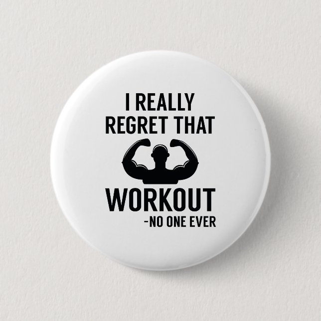 Ich bedauere diese Arbeit wirklich Button (Vorderseite)