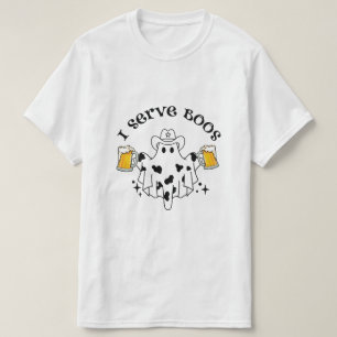 Ich bediene Boos! Barkeeper gruselig T-Shirt