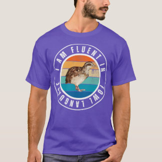 Ich befasse mich mit der Sprache der Hühner 13 T-Shirt