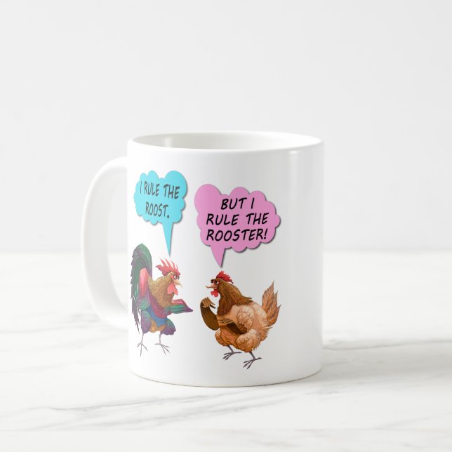 Ich beherrsche den ältesten Kaffeekrug Kaffeetasse (Vorderseite Links)