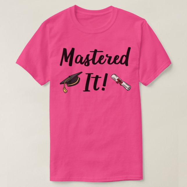 Ich beherrsche es T-Shirt (Design vorne)