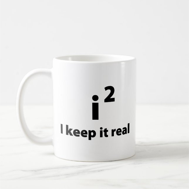 Ich Behielt es echt Kaffee Tasse (Links)