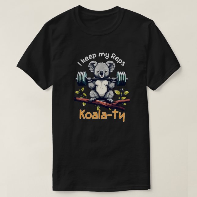 Ich behielt meine Mitarbeiter Koalaty T-Shirt (Design vorne)