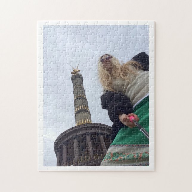 Ich beim Siegessaule!!! Puzzle (Vertikal)