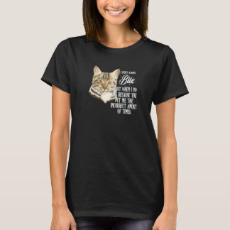 Ich beiße Katzen nicht immer T-Shirt