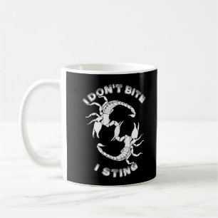Ich beiße nicht, ich steche - Skorpio-Design Kaffeetasse