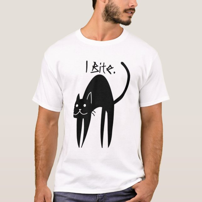 Ich beiße T-Shirt (Vorderseite)