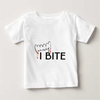Ich beiße (Zähne und Blut) Baby T-shirt