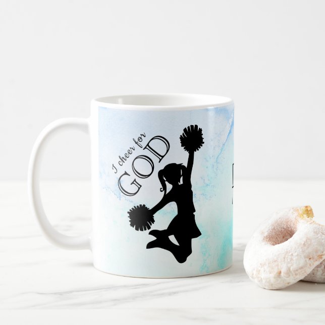 Ich bejuble Gott Kaffee/Tee-Tasse Kaffeetasse (Mit Donut)