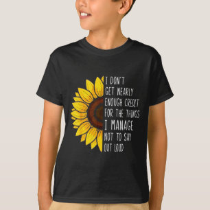 Ich bekomme bei weitem nicht genug Anerkennung für T-Shirt