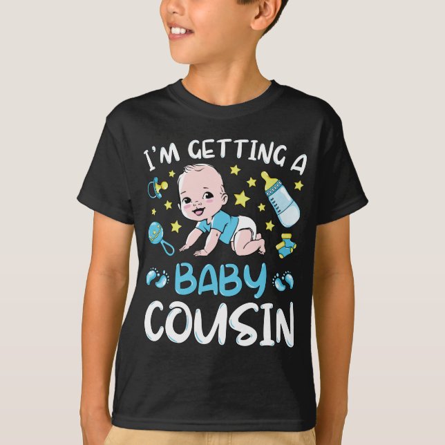 Ich bekomme einen Jungen von Cousins, die sich übe T-Shirt (Vorderseite)