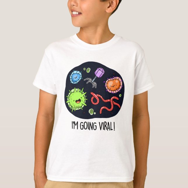 Ich bekomme einen Viral Funny Virus Pun T-Shirt (Vorderseite)