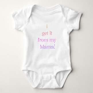 Ich bekomme es von meiner Mama! Baby-Body Baby Strampler