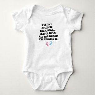 ich bekomme meine Einstellung Von nun... ziemlich Baby Strampler
