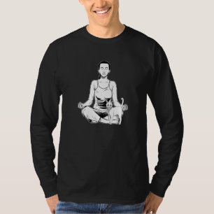 Ich bekomme meine Yoga-Umzüge von meiner Katzenmed T-Shirt