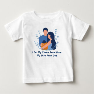 👶 "Ich bekomme meinen Charm aus der Mama, meine F Baby T-shirt