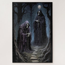Ich bekomme Schüttelfrost im blauen Mondschein Puzzle