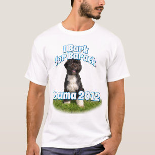 Ich belle für Barack, BO der erste Hund Obama T-Shirt