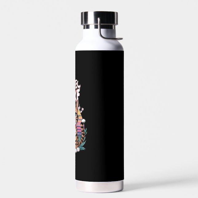 Ich belle Mad für dich! Hund Trinkflasche (Links)