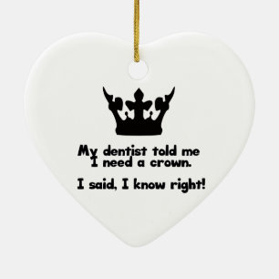 Ich benötige eine Krone Keramikornament