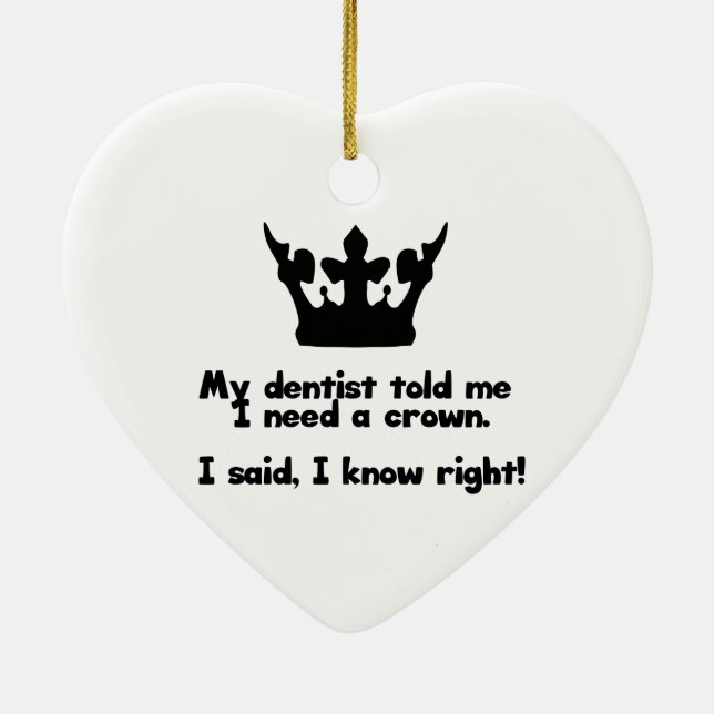 Ich benötige eine Krone Keramikornament (Hinten)