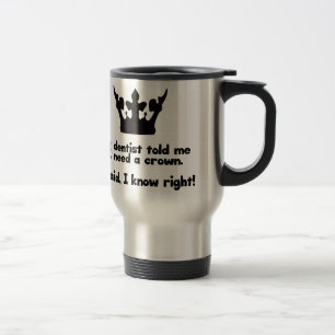 Ich benötige eine Krone Reisebecher