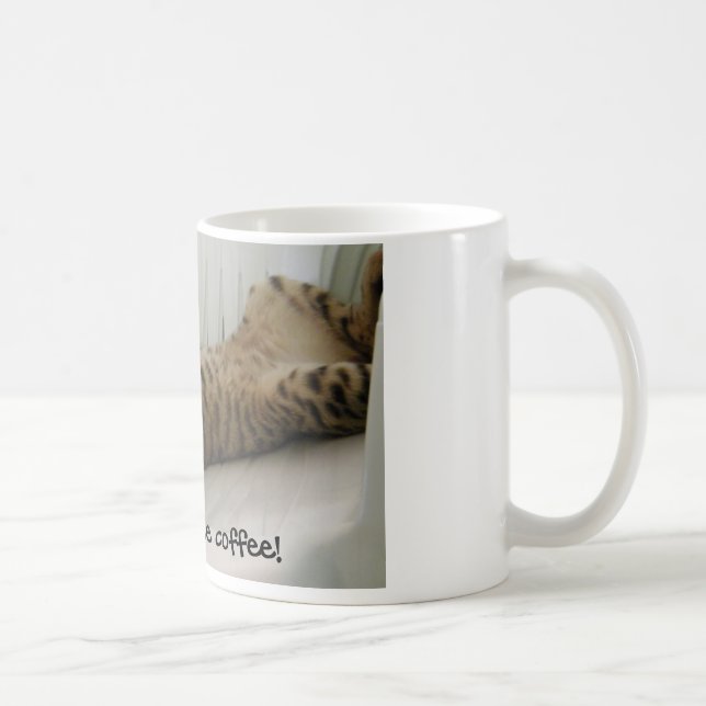 Ich benötige etwas Kaffee! Kaffeetasse (Rechts)