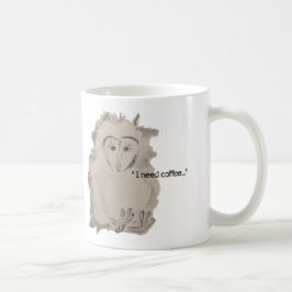 "Ich benötige Kaffee" MOD Treffen-Tasse Kaffeetasse