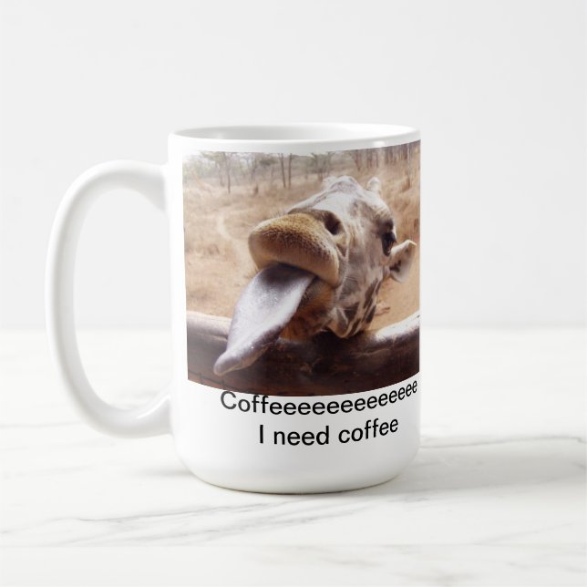 Ich benötige Kaffee Tasse (Links)