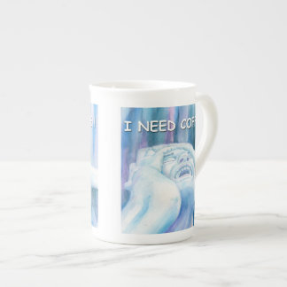 Ich benötige Kaffee-Tasse Prozellantasse
