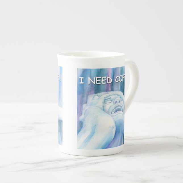 Ich benötige Kaffee-Tasse Prozellantasse (Vorderseite Rechts)