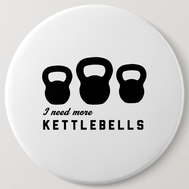 Ich benötige mehr Kettlebells Button (Vorderseite)