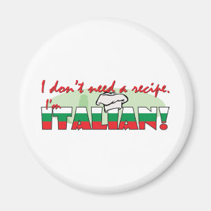 Ich benötige nicht ein Rezept, Magnet