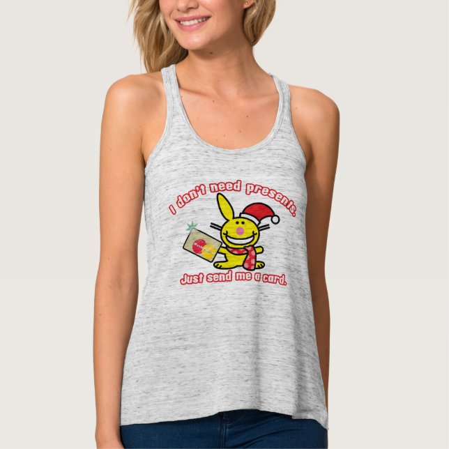 Ich benötige nicht Geschenke Tank Top (Vorderseite)