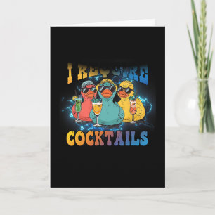 Ich benötige Tails Kreuzfahrt Ente Trinken Urlaub Karte