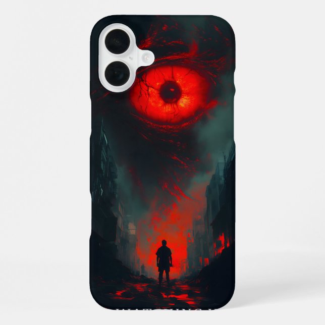 Ich beobachte dich iPhone hülle (Rückseite)