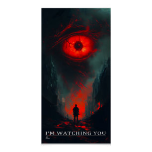 Ich beobachte dich poster