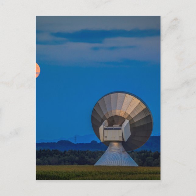 Ich beobachte postkarte (Vorderseite)