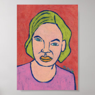 Ich beobachte Sie - Kunstdrucken Poster