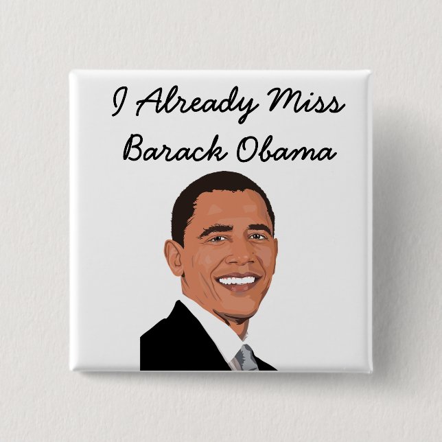 Ich bereits Miss Barack Obama Button (Vorderseite)