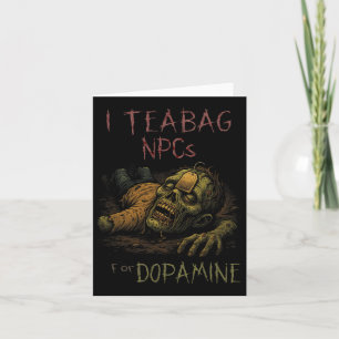 Ich beschimpfe NPCs wegen Dopamin - Lustiger Zombi Karte