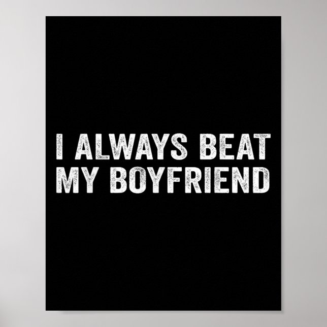 Ich besiege immer meinen Freund, Verabredend Funny Poster (Vorne)