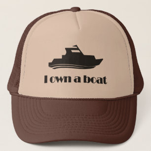 Ich besitze ein Boot Truckerkappe