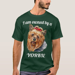 Ich besitze einen Yorkie Niedlichen Yorkie Dog Bes T-Shirt